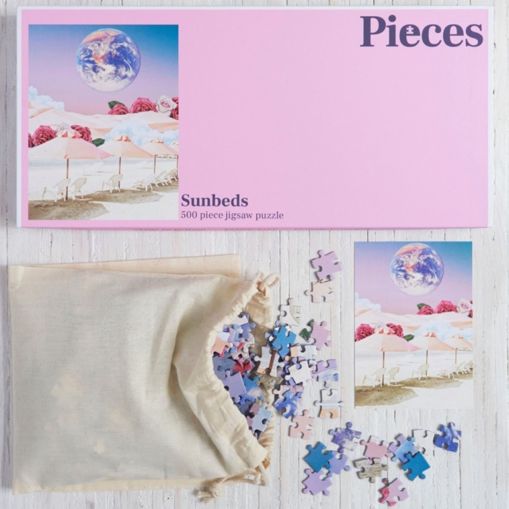 Sunbeds 500 Piece Art Jigsaw Puzzle Pieces of the Puzzle Co - Picture 5 of 8